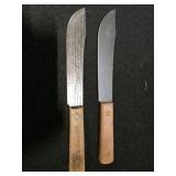 2 True Edge Ontario Knife Co. 7-Inch Butcher Knives - Made in USA