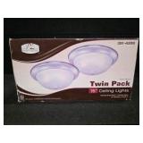 Brand-New 15" Ceiling Light Twin Pack from Menards