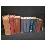 Collection of Vintage Hardcover Books ( they were used for decoration )