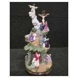 Bradford Exchange Thomas Kinkade Life of Christ sculpture "I Am With You Always"
