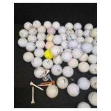 Large Lot of Golf Balls in a 5-Gallon Bucket