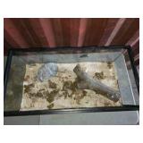 Rectangular Glass Reptile Terrarium/Enclosure. For snakes, turtles, lizards, etc.