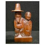 Vintage Hand-Carved Wooden Figures