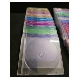 80 Compact CD / DVD Cases