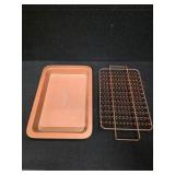 Gotham Steel Bacon Bonanza Baking Pan and Nonstick Rack