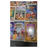 Lot of Vintage DISNEY VHS Tapes in Collectible Cases