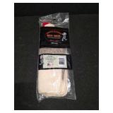 Two Pair of the Original Rockford Red Heel Socks! (Perfectly wearable, but also Sock Monkey socks!)