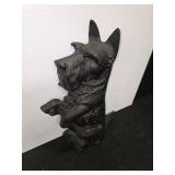 Mid-20th Century Cast Iron Scottie Dog Terrier Doorstop
