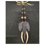 Dream Catcher with an Elephant Tusk Dreamcatcher