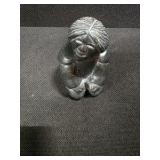 Carved Soapstone Figure of a Woman