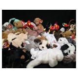 Lot of 50 Vintage Beanie Babies