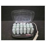 Vintage General Electric Hair Curler Set with Hot Rollers