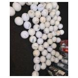 Large Lot of Golf Balls in a 5-Gallon Bucket
