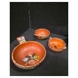 Vintage Handmade Mexican Terracotta/Clay Pottery
