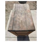 Antique Wooden Ice Box