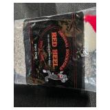 Two Pair of the Original Rockford Red Heel Socks! (Perfectly wearable, but also Sock Monkey socks!)