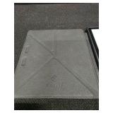 Amazon Kindle Oasis e-reader with a Fintie Origami case