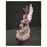Bradford Exchange Thomas Kinkade Life of Christ sculpture "I Am With You Always"
