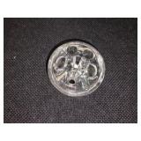 Vintage Clear Glass Flower Frogs ( Vase Inserts )