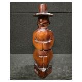 Vintage Hand-Carved Wooden Figures