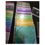 80 Compact CD / DVD Cases