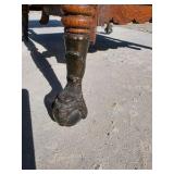 Rare Antique Claw-Foot Victorian-Style Parlor or Lamp TABLE