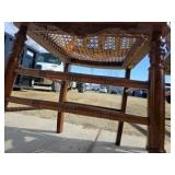 4 Early 20th Century Antique Cane Seat Side Chairs