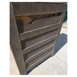 Antique Wooden Ice Box