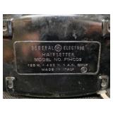 Vintage General Electric Hair Curler Set with Hot Rollers