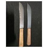 2 True Edge Ontario Knife Co. 7-Inch Butcher Knives - Made in USA