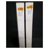 Mainstays 1-inch Cordless Vinyl Mini Blinds in white