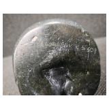 Carved Soapstone Figure of a Woman