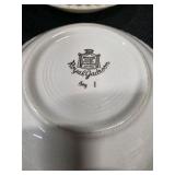 Assorted China Set - Harker pottery in the "Royal Gadroon" pattern.