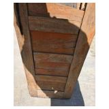 Antique Wooden Ice Box