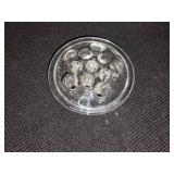 Vintage Clear Glass Flower Frogs ( Vase Inserts )