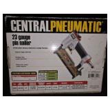 Central Pneumatic 23 Gauge Pin Air Nailer, model 68022.