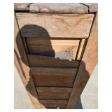 Antique Wooden Ice Box