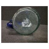 Blue Glassware, Including 1 Large Blown - Glass Pitcher