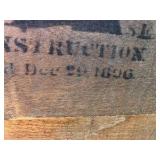 Beautiful Antique Dresser from 1896