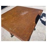 Rare Antique Claw-Foot Victorian-Style Parlor or Lamp TABLE