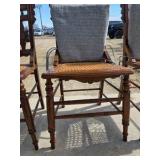 4 Early 20th Century Antique Cane Seat Side Chairs