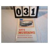 Jim Osborn 1971 Ford Mustang Manual