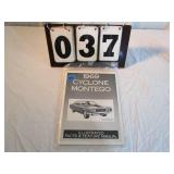 1969 Ford Cyclone Montego Manual