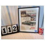 Woodsedge Framed Mercury 50th Anniversary Sales Flyer