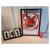 Framed Buddy Guy Show Poster