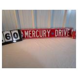 Mercury Drive Street Sign