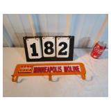 Steel Minneapolis Moline Coat Rack