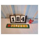 Oliver Wall Sign