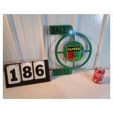 Oliver Sales & Service Sign