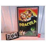 Dracula Movie Poster - framed